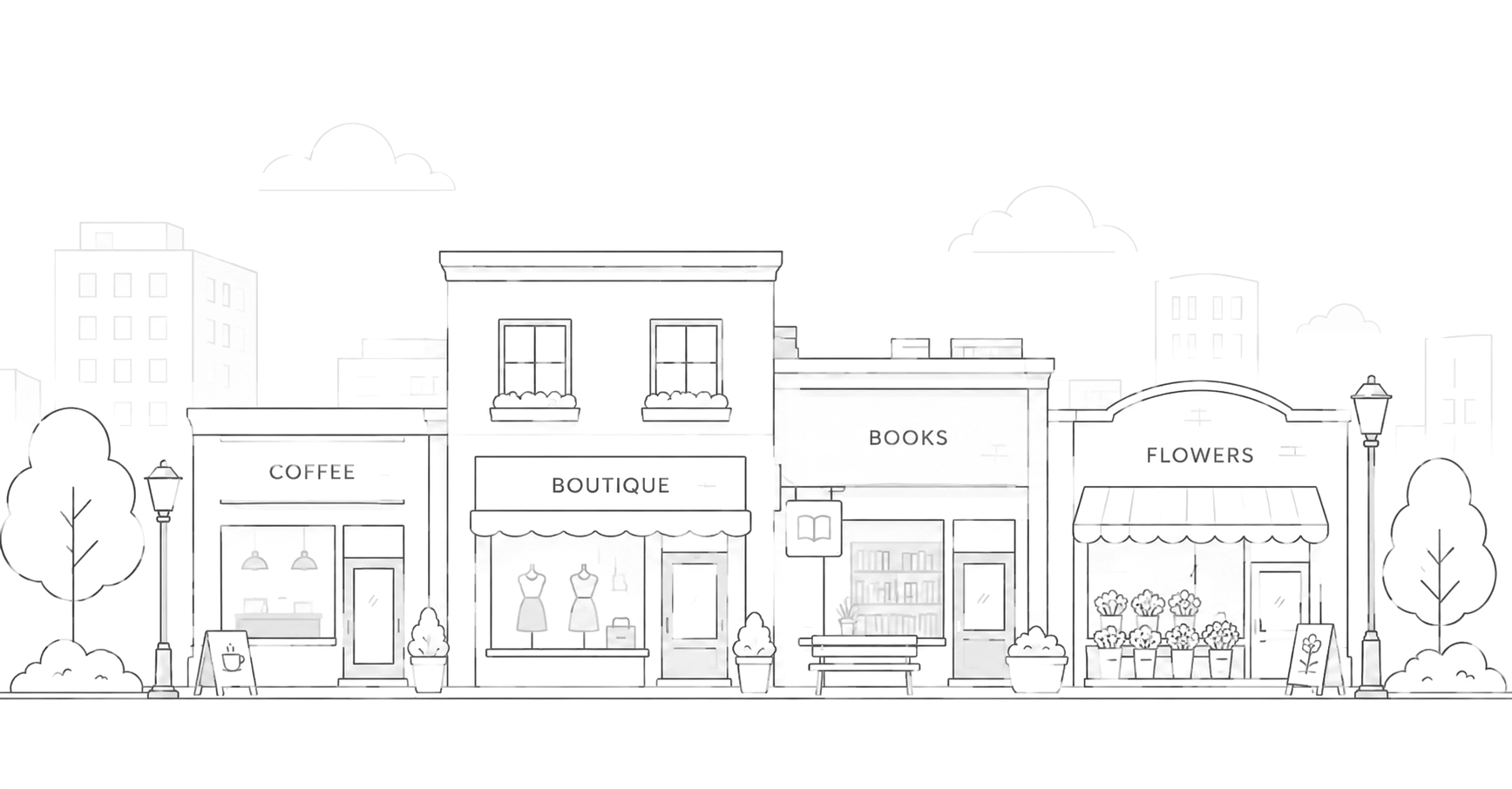 Retail storefront
